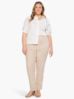 Cafe Straight-Leg Pant NEUTRAL MULTI 9 Cafe Straight-Leg Pant NEUTRAL MULTI -Apparel Sale Shop S231834WNUMPRODUCT 044