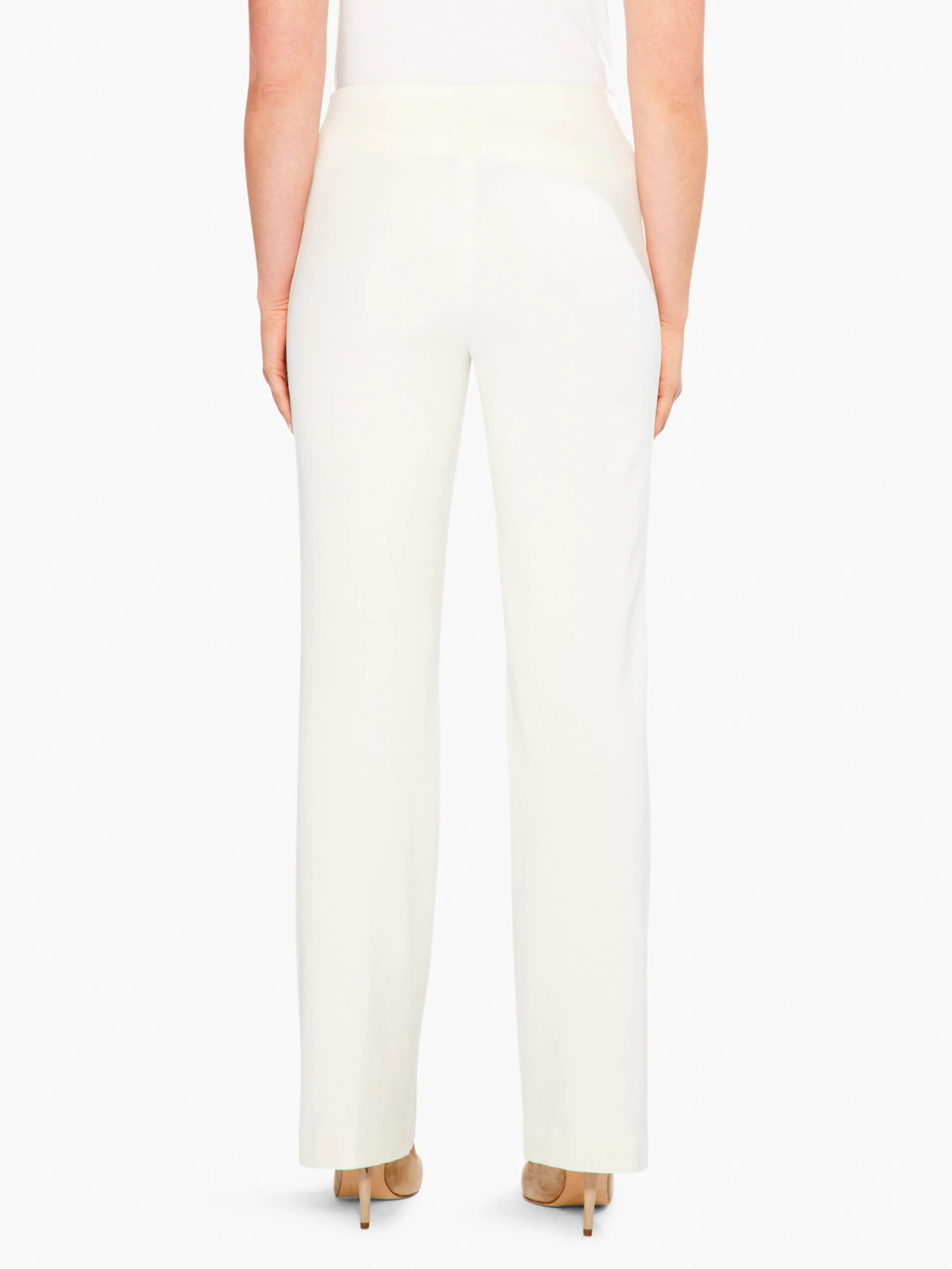 Work It Wide-Leg Trouser CREAM 5 Work It Wide-Leg Trouser CREAM - Image 3