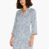 Lattice Live In Dress BLUE MULTI