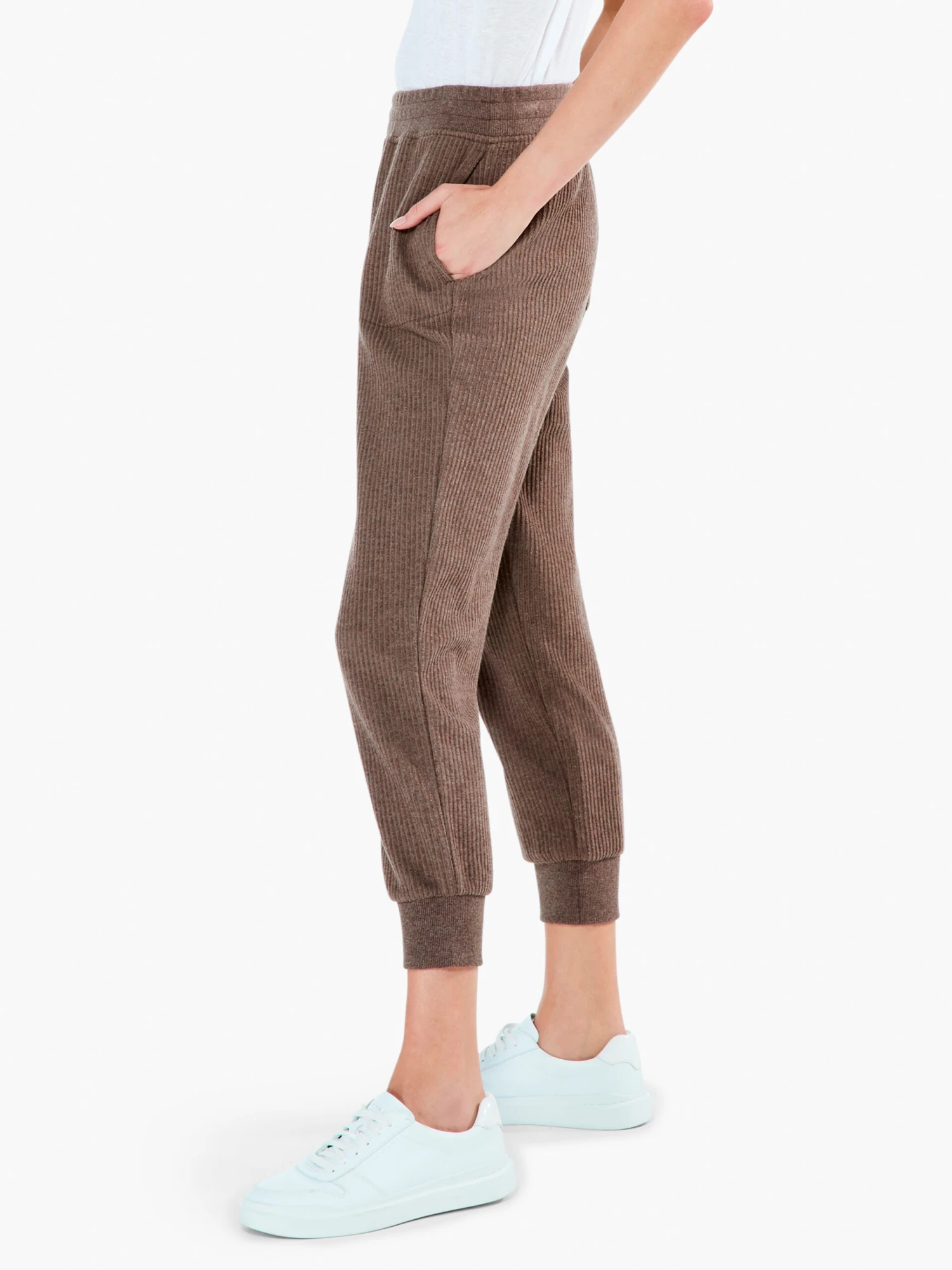 Varley - Russel Sweatpant BROWN 4 Varley - Russel Sweatpant BROWN - Image 2