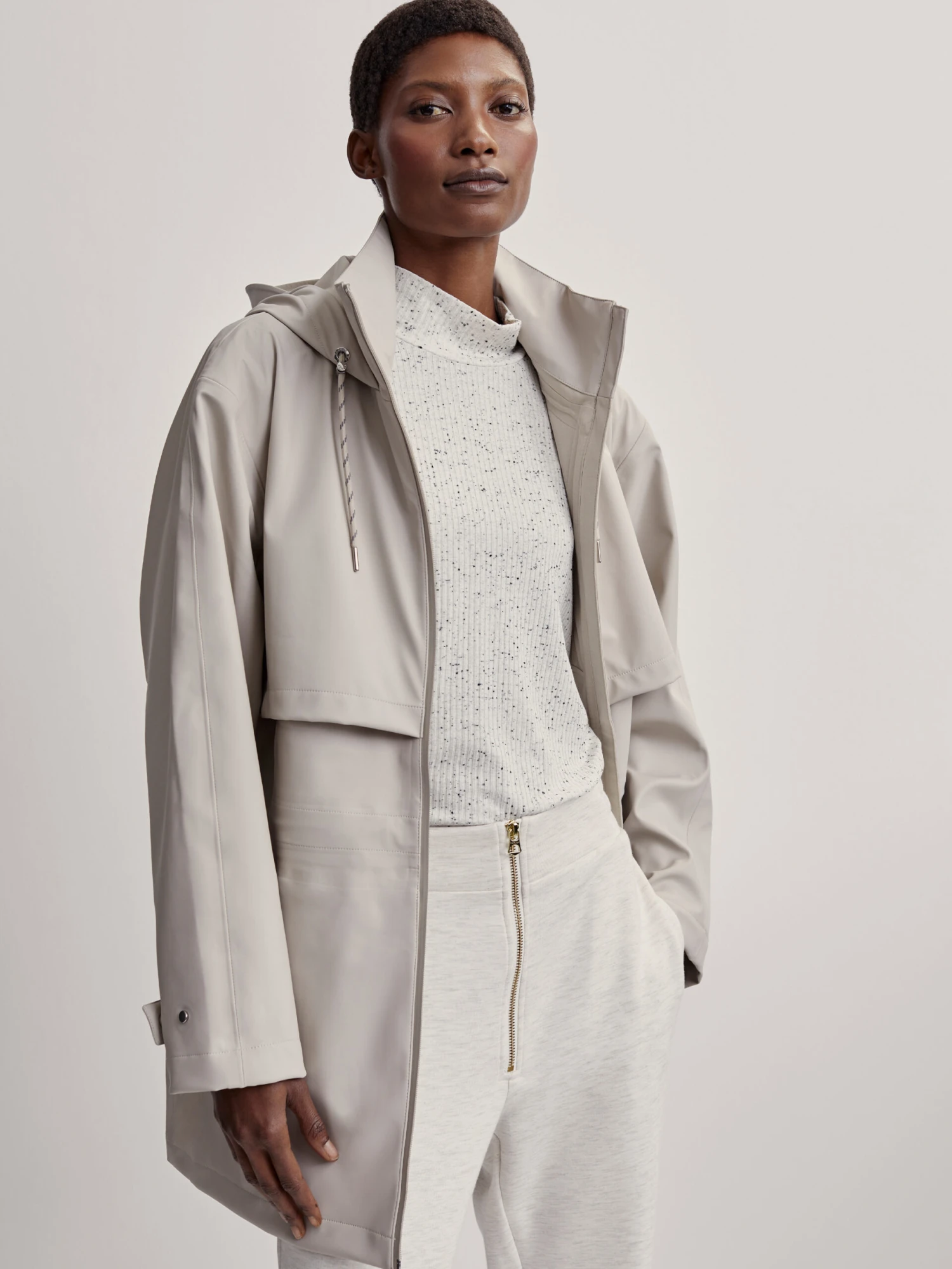 Varley - Alyssa Raincoat CREAM 3 Varley - Alyssa Raincoat CREAM