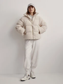 Varley - Wilkins Sherpa Jacket SANDSHELL -Apparel Sale Shop VAR01597SSHPRODUCT 04