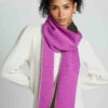 Blanket Stitch Scarf VIVID MAGENTA -Apparel Sale Shop W230062RPKMPRODUCT 01