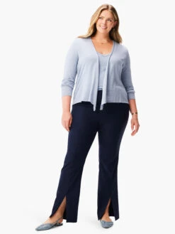 Perfect Knit Rib Long Sleeve V Neck -Apparel Sale Shop W231032WBGCPRODUCT 04