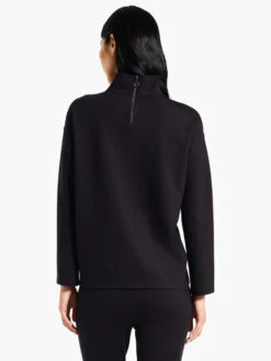 Reversible Ponte Top BLACK ONYX -Apparel Sale Shop W231074BLXPRODUCT 03