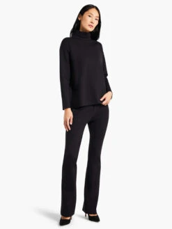 Reversible Ponte Top BLACK ONYX -Apparel Sale Shop W231074BLXPRODUCT 04