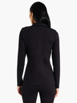 Ponte Knit Jacket BLACK ONYX -Apparel Sale Shop W231076BLXPRODUCT 03