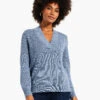 Deep Dive Sweater BLUE WAVES 1 Deep Dive Sweater BLUE WAVES -Apparel Sale Shop W231102BLVPRODUCT 01