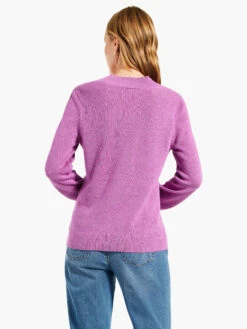 Deep Dive Sweater VIVID MAGENTA -Apparel Sale Shop W231102VMGPRODUCT 03