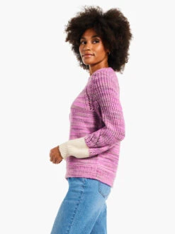 Winter Warmth Sweater PINK MULTI -Apparel Sale Shop W231109PKMPRODUCT 02