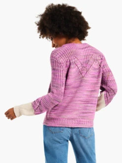 Winter Warmth Sweater PINK MULTI -Apparel Sale Shop W231109PKMPRODUCT 03