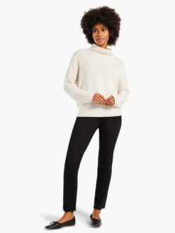 Mix Stitch Sweater CREAM MIX -Apparel Sale Shop W231124CRXPRODUCT 04