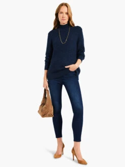 Textured Tunic Sweater -Apparel Sale Shop W231140DIDPRODUCT 05