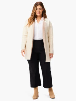 Cool Nights Reversible Knit Jacket MACAROON -Apparel Sale Shop W231142WMCRPRODUCT 04