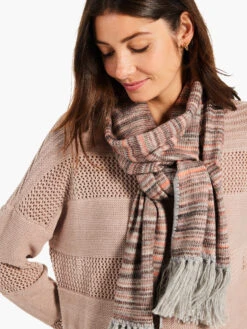 Mesh Mix Sweater STUCCO -Apparel Sale Shop W231163SCCPRODUCT 05