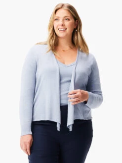 All Year 4-Way Cardigan BLUE GLACIER