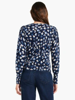 Many Moons Femme Sleeve Sweater BLUE MULTI -Apparel Sale Shop W231172BLTPRODUCT 03