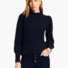 Waffle Stitch Sweater DARK INDIGO 1 Waffle Stitch Sweater DARK INDIGO -Apparel Sale Shop W231190DIDPRODUCT 01