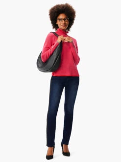 Ruffled Up Cashmere Turtleneck Sweater PINK MULTI 11 Ruffled Up Cashmere Turtleneck Sweater PINK MULTI -Apparel Sale Shop W231192RPKMPRODUCT 04