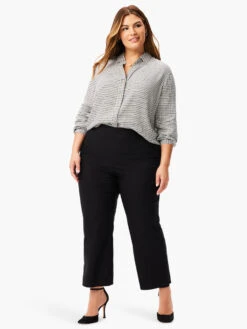 Femme Plaid Shirt BLACK MULTI -Apparel Sale Shop W231603WBLMPRODUCT 04