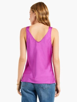 Lace Cami Tank VIVID MAGENTA -Apparel Sale Shop W231652VMGPRODUCT 03