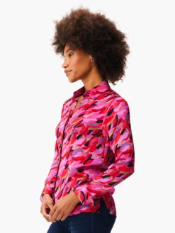 Petal Splash Shirt PINK MULTI -Apparel Sale Shop W231688PKMPRODUCT 02