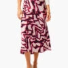 Blurred Ikat Skirt PINK MULTI -Apparel Sale Shop W231711RPKMPRODUCT 01
