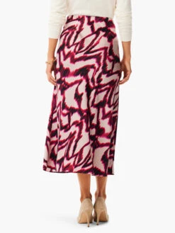Blurred Ikat Skirt PINK MULTI 9 Blurred Ikat Skirt PINK MULTI -Apparel Sale Shop W231711RPKMPRODUCT 03