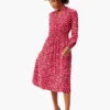 Festive Mix Live In Dress RED MULTI -Apparel Sale Shop W231904RREDPRODUCT 01